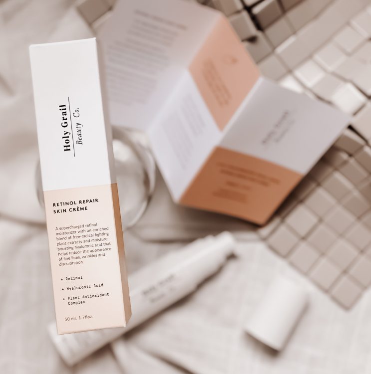 Holy Grail Beauty Company Skincare Retinol Repairs Skin Creme