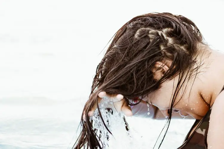How do you get rid of waxy hair?