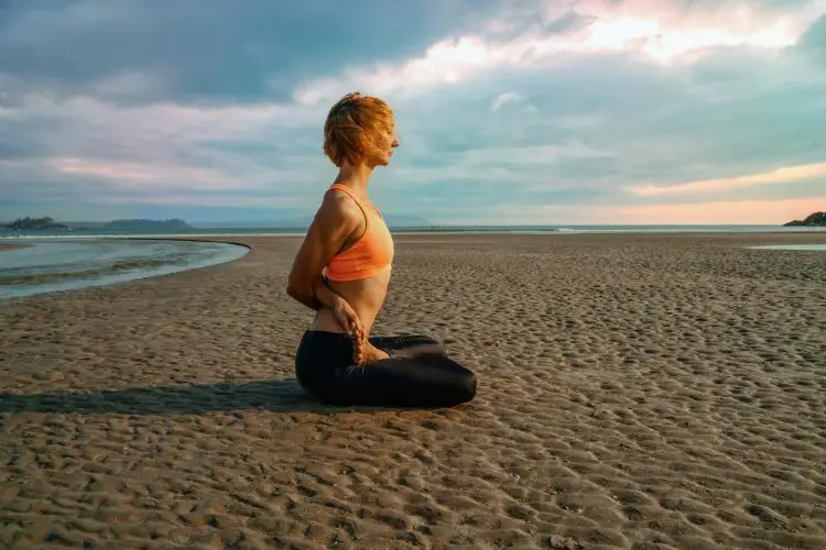 lotus pose